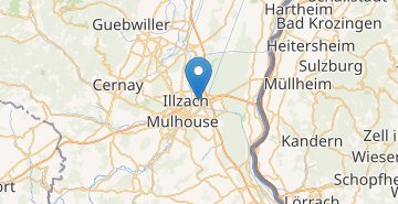 Map Mulhouse