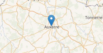 Map Auxerre