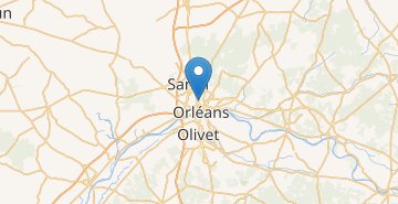 Mapa Orleans