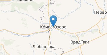 地图 Kryve Ozero