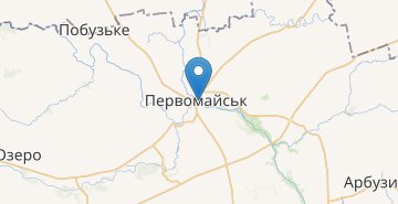 Карта Первомайск (Николаевская обл.)