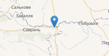 Карта Дубиново (Одесская обл.)