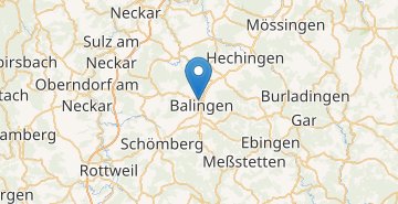 地图 Balingen