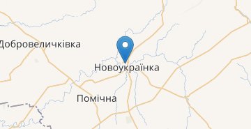 地图 Novoukrainka
