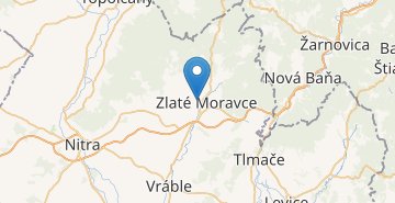 Map Zlate Moravce
