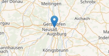 Map Augsburg