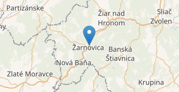 Mapa Zarnovica