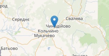 Mapa Chynadiyovo