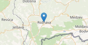 地图 Rožňava