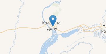 Мапа Калач-на-Дону