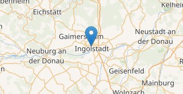 Mapa Ingolstadt