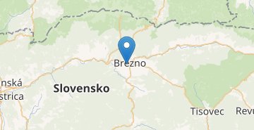 地图 Brezno