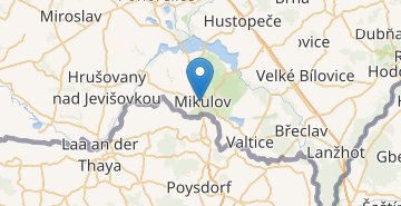Map Mikulov