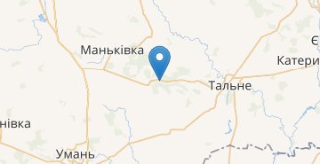 Карта Поташ (Тальновский р-н)