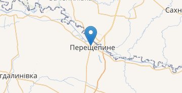 Mapa Pereschepyne