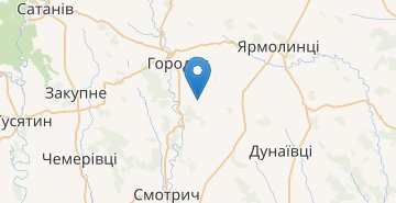 地图 Nova PIsochna, Hmelnitska obl