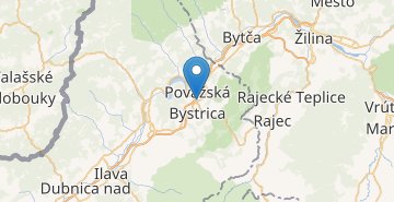 Map Považská Bystrica