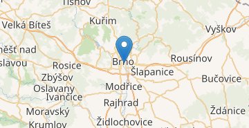 Map Brno