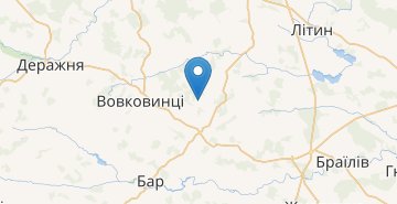 Карта Чернелевцы (Хмельницкая обл.)