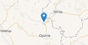Карта Акимовка (Оратовский р-н)