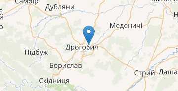 Карта Дрогобыч