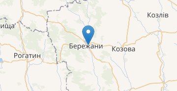 地图 Berezhany