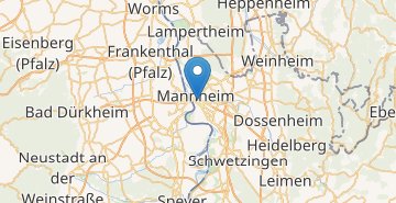 Map Mannheim
