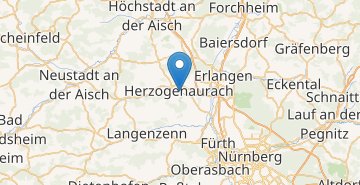 Map Herzogenaurach 
