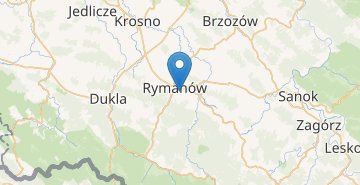 Mapa Rymanow