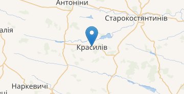 地图 Krasyliv