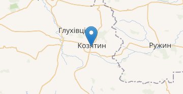 地图 Koziatyn