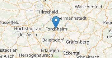 Map Forchheim