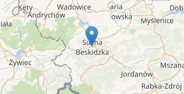 地图 Sucha Beskidzka