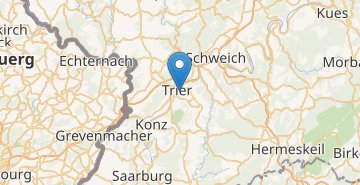 Mapa Trier