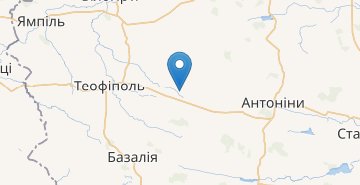 Map Volytsya-Polyova