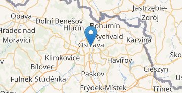 Map Ostrava