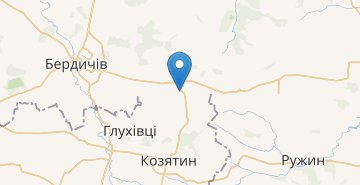 Mapa Bilopillya, Vinnytska obl