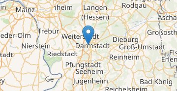 Map Darmstadt