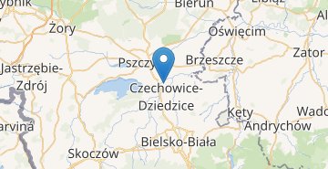 Карта Чеховице-Дзедзице