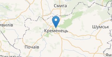 Карта Кременец