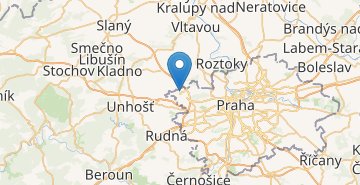 Map Praha airport