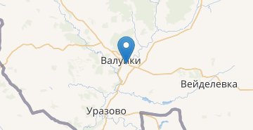 Map Valuiky (Belhorodskaia obl.)