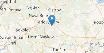 地图 Karlovy Vary Airport