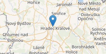 Map Hradec Králové