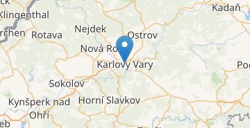Map Karlovy Vary
