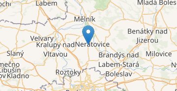 地图 Neratovice