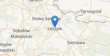 Map Lezajsk