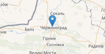 Мапа Червоноград