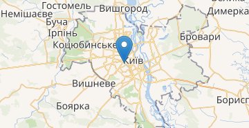 Карта Киев