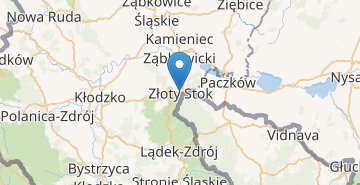 Map Zloty Stok